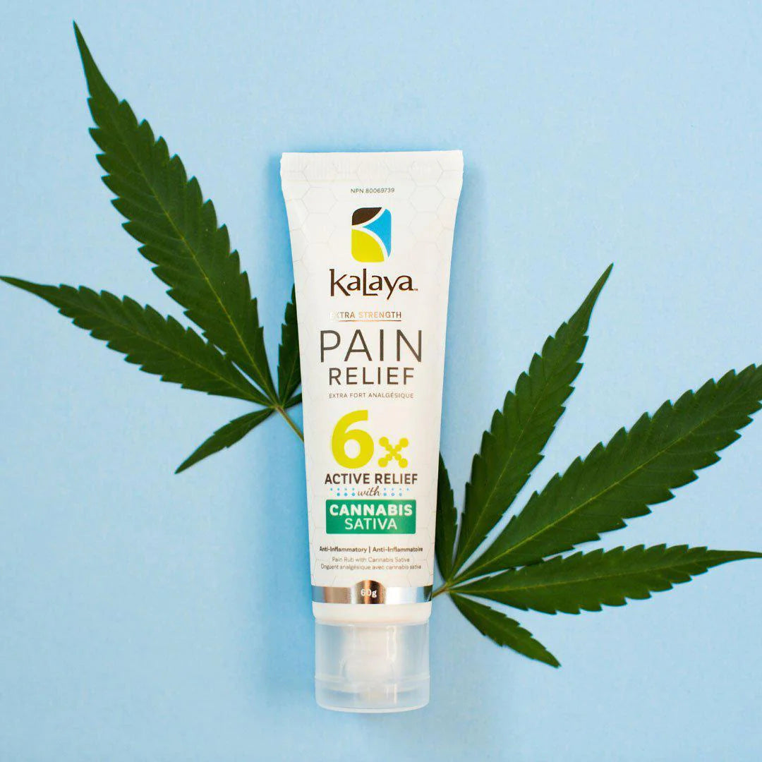 Canadian pain relief cream containing sativa and cannabis oil