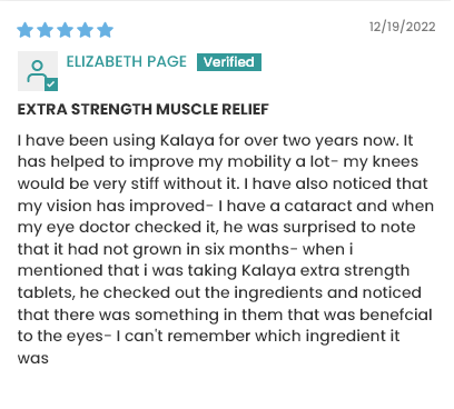 Kalaya 7x Joint & Muscle Anti-Inflammatory Supplement - Made in Canada