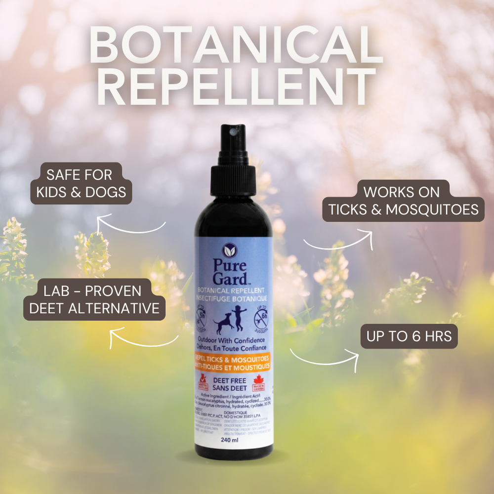 Puregard Atlantick Insect and Tick Repellent - 100% Botanical - Safe f