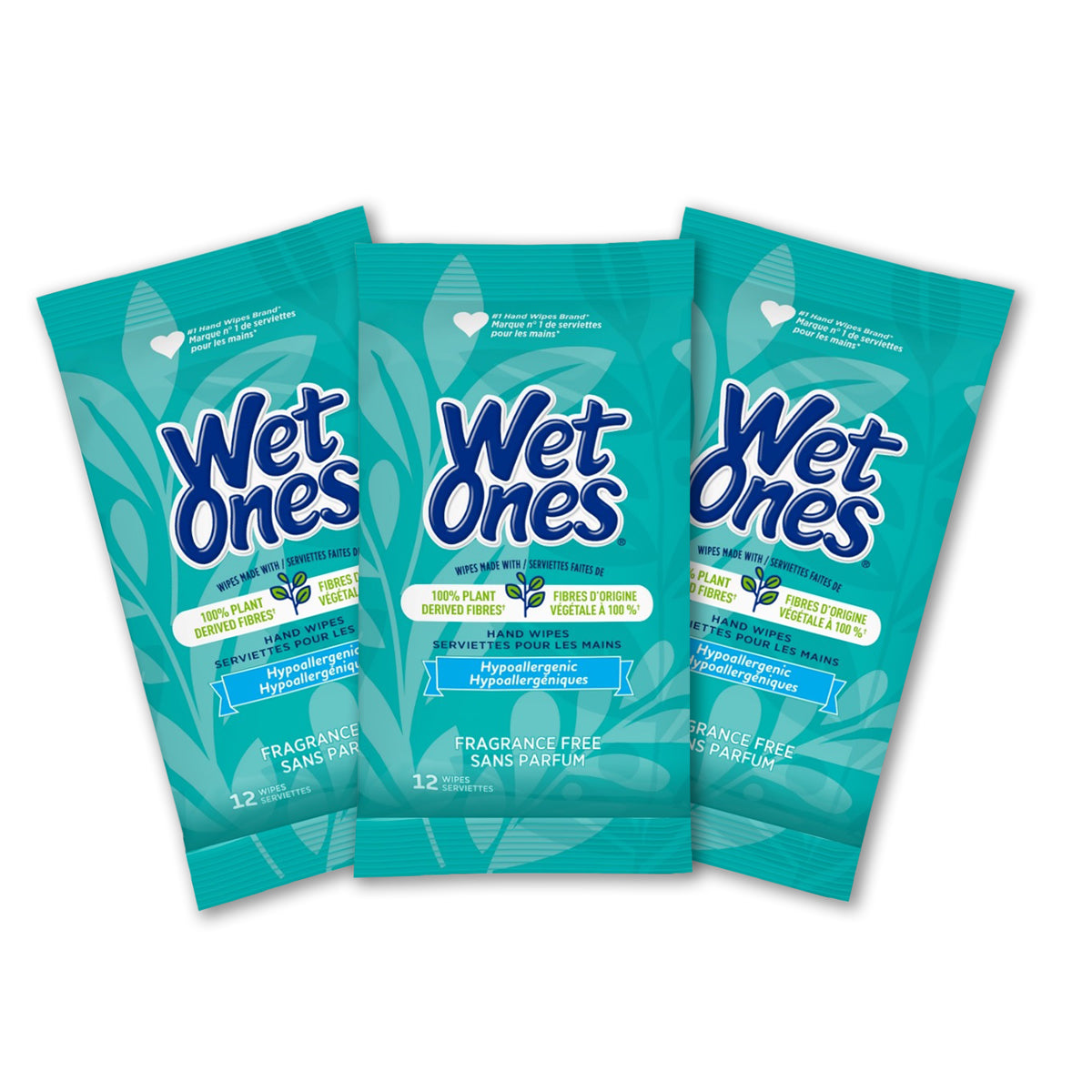 Wet Ones Plant Based Biodegradable Hand Sanitizer Wipes in Travel Pack