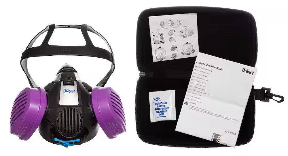 Dräger Wildfire Smoke Respirator Kit - NIOSH P100 - Wildland X-plore