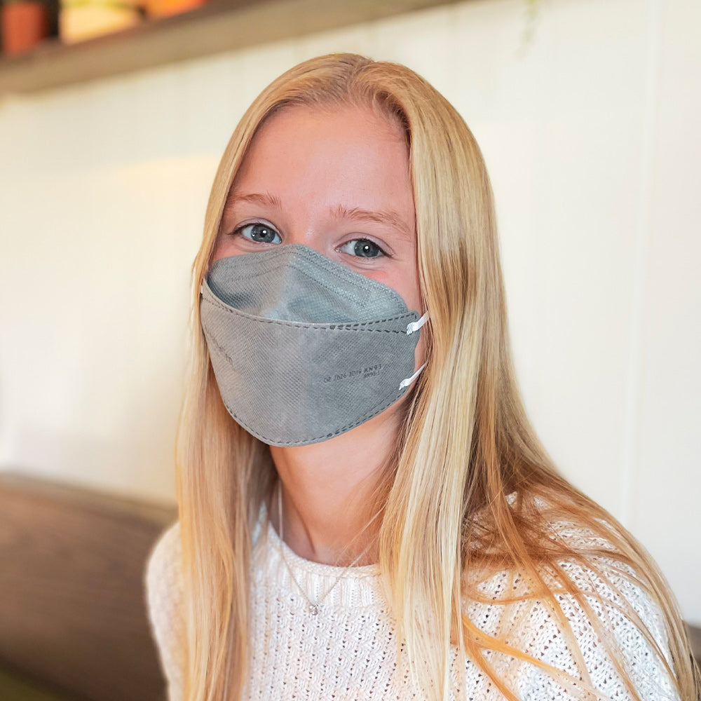 Strong Mask BreatheTeq KN95 Small Grey Respirator Mask - Made in Canada – Canada ...