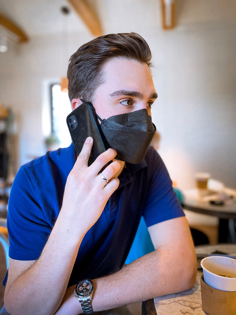 BreatheTeq KN95 Large Black Respirator Mask - Made in Canada – Canada ...