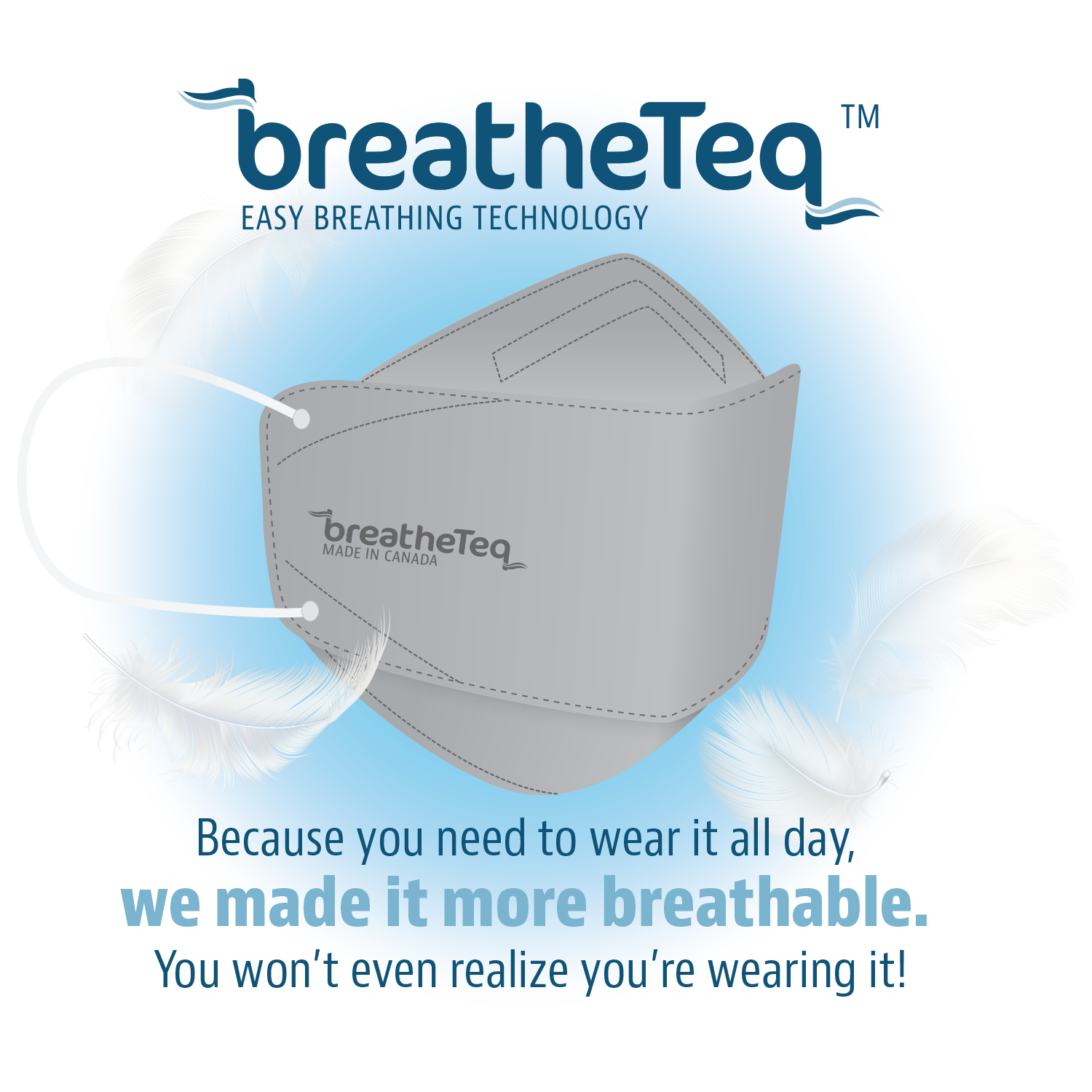 Strong Mask BreatheTeq KN95 Large Black Respirator Mask - Made in Canada – Canada ...