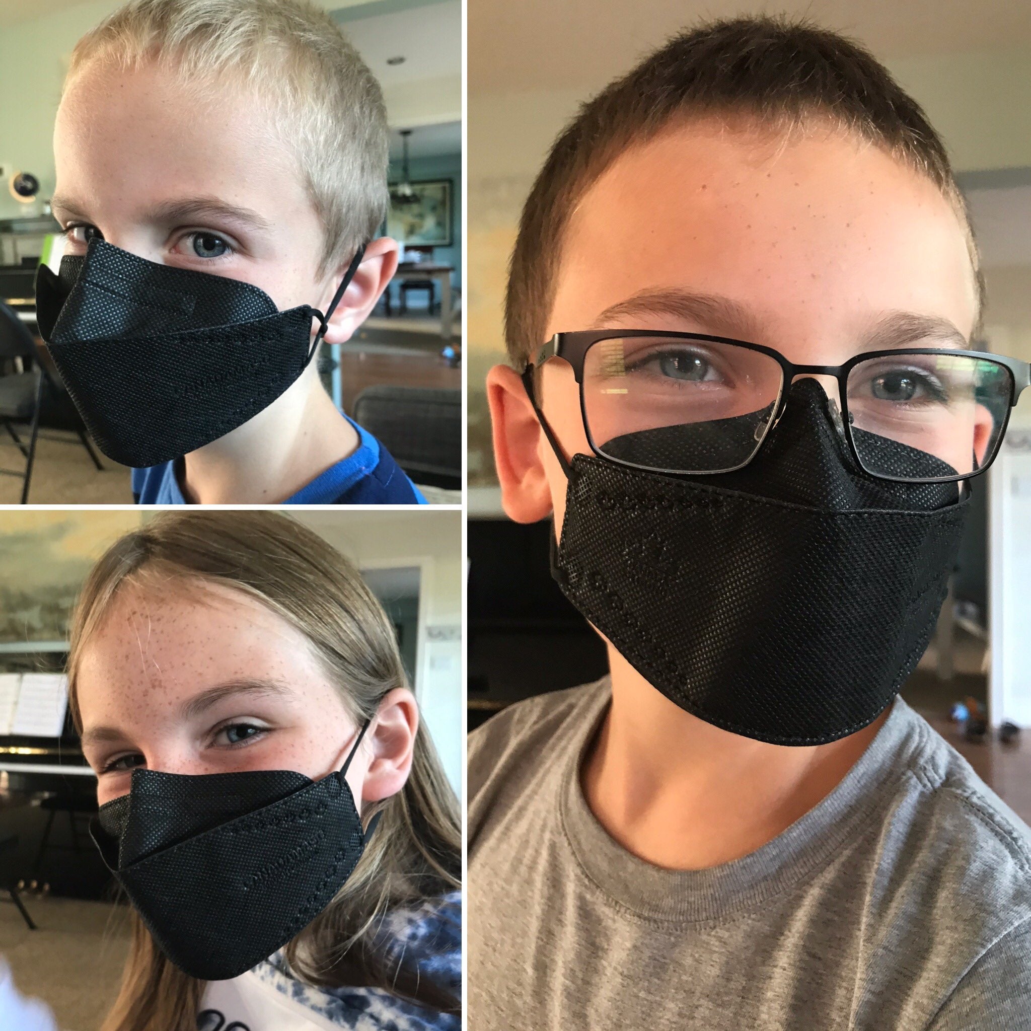 Strong Mask Canada Masq CA-N95 Kids Black 95PFE Respirator Mask - Made in Canada ...